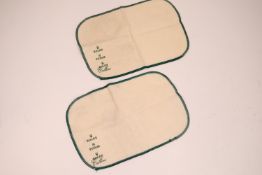 *To Be Sold Without Reserve* Rolex and Tudor cleaning cloths (2)