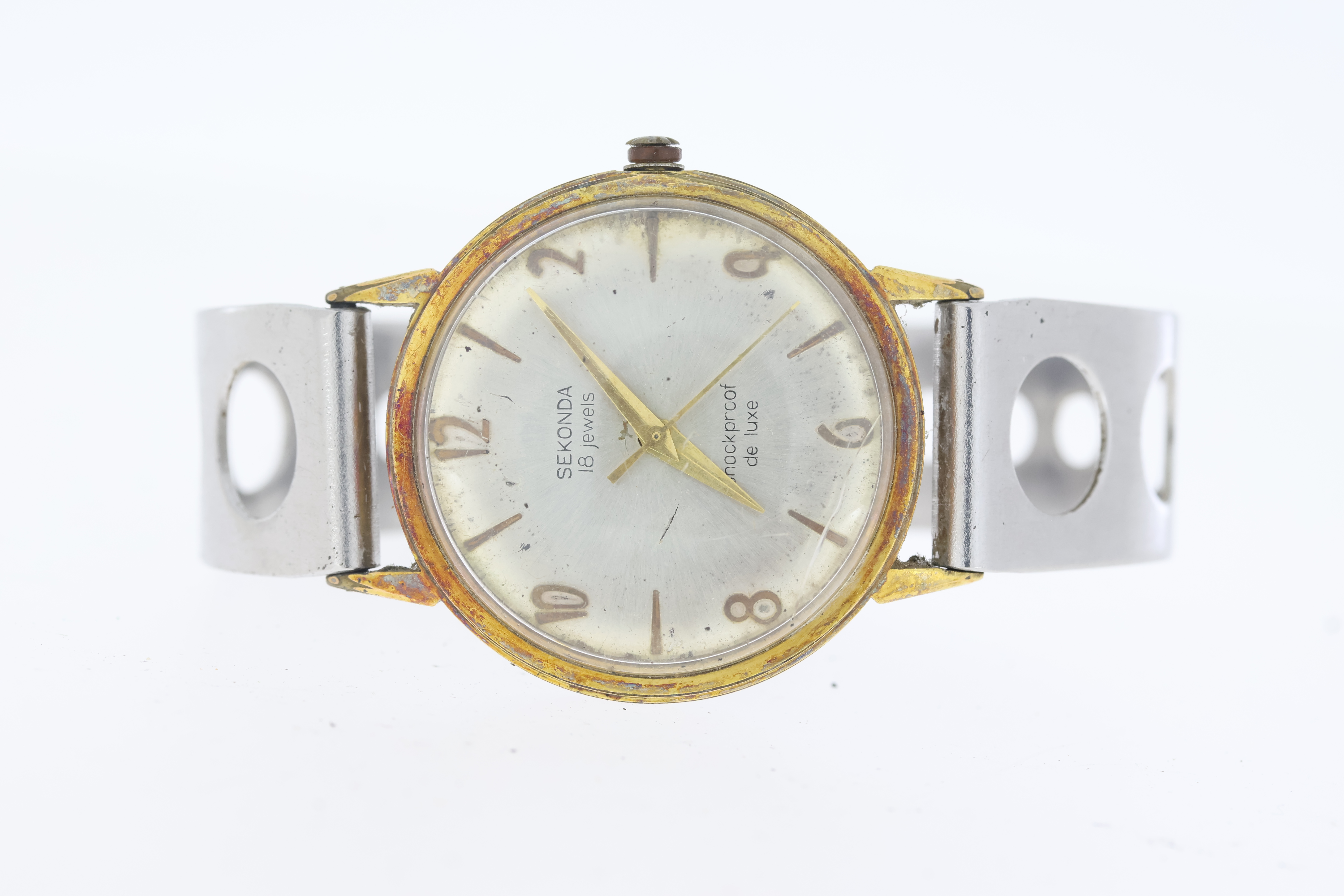 Job lot of 5 watches including Seiko, Smiths, Junghans & more. *AS FOUND* - Image 5 of 6