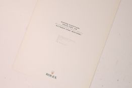 *To Be Sold Without Reserve* Rolex Oyster perpetual price list from 2006