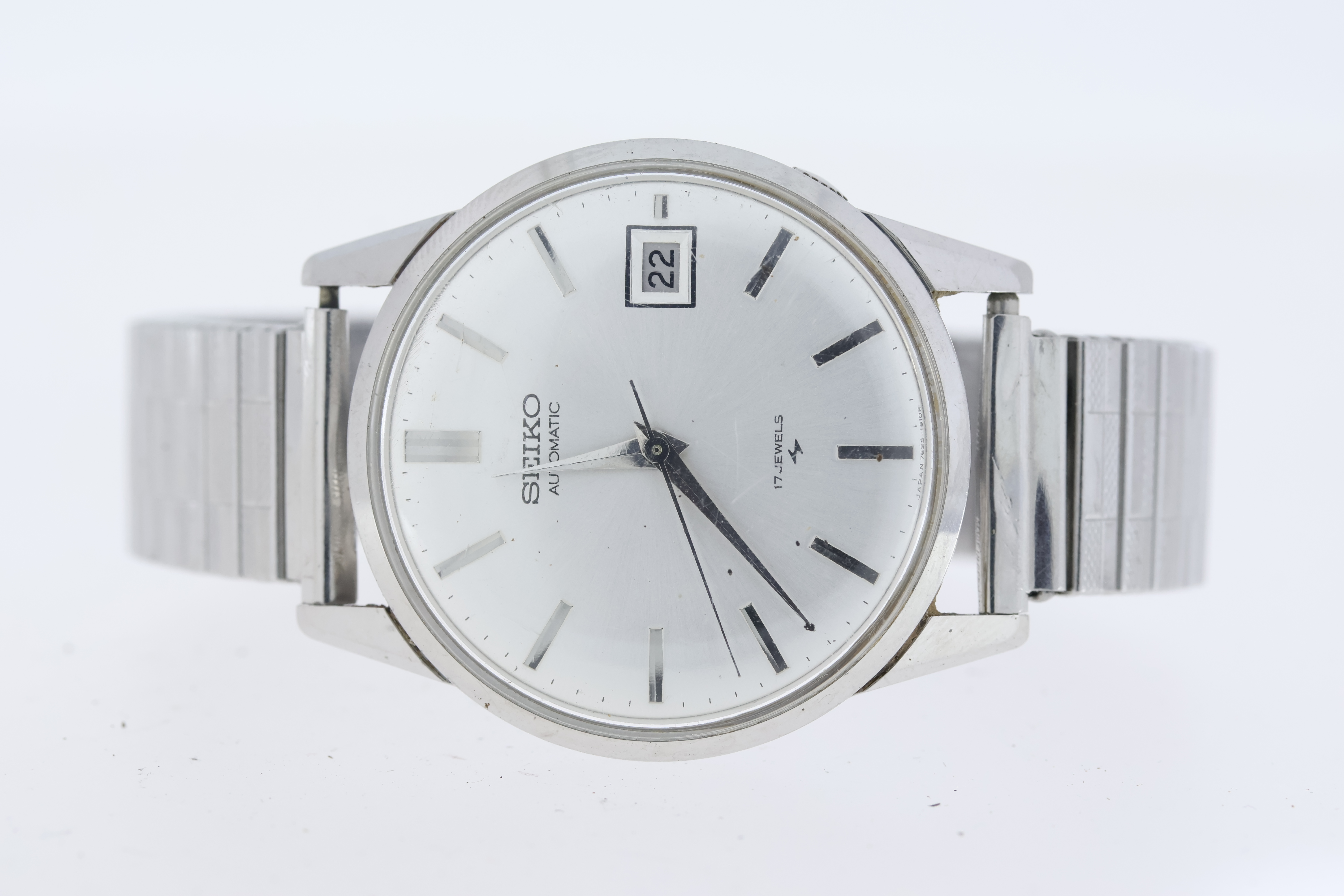 Job lot of 5 watches including Seiko, Smiths, Junghans & more. *AS FOUND* - Image 2 of 6