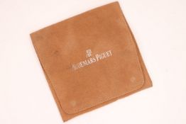 *To Be Sold Without Reserve* Audemars Piguet Tan suadefold over pouch