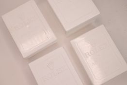 *To Be Sold Without Reserve* Rolex 4x After Sales Service Boxes