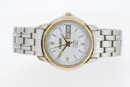 Brand: Tissot Model Name: SeaStar Movement: Automatic Dial colour: White Dial features: baton hour