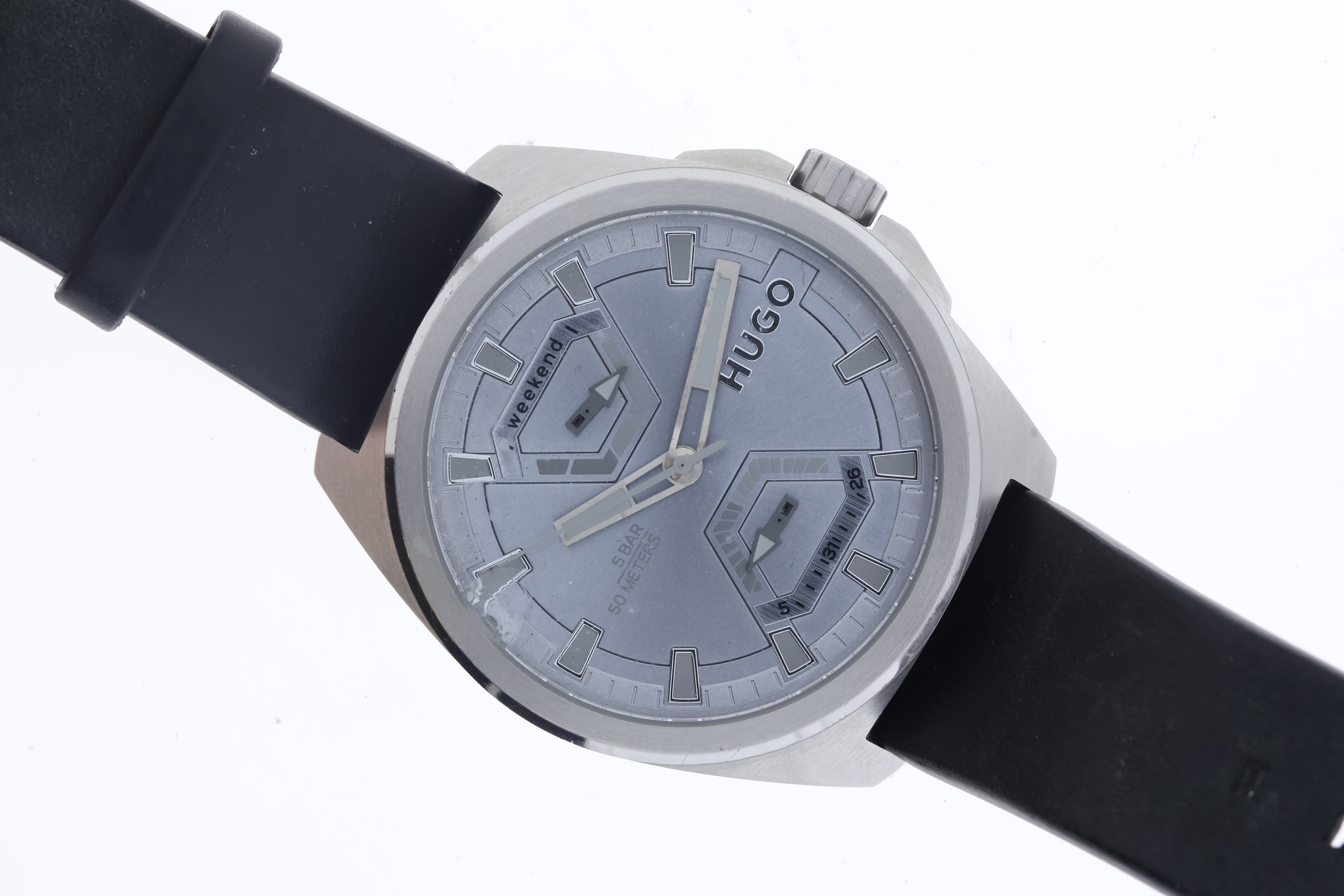 *To Be Sold Without Reserve* Hugo Boss Date Quartz with box
