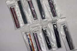*To Be Sold Without Reserve* A job lot of 10 various nato watch straps.