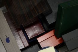 *To Be Sold Without Reserve* A job lot various watch and jewellery boxes including watch holders &