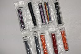 *To Be Sold Without Reserve* A job lot of 10 various nato watch straps.
