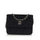 Chanel Matelasse Velvet Pearl Crush Flap Bag The Mini Flap Bag features a quilted velvet body, a - Image 1 of 10