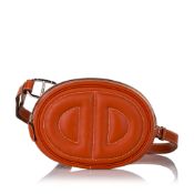 Hermes In The Loop Verso Leather Belt Bag The In The Loop belt bag features a leather body, a zip