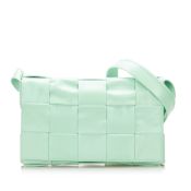 Bottega Veneta Calfskin Intrecciato Cassette Crossbody