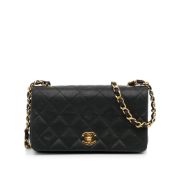 Chanel Mini Quilted Lambskin Full Flap