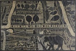 John Muafangejo (Namibian 1943-1987)