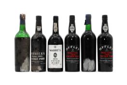 A selection of Vintage Ports