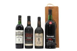 A collection of Port & wine