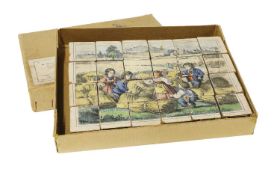A 24-piece Victorian Jigsaw Puzzle,