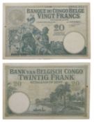 Notes, Belgian Congo,