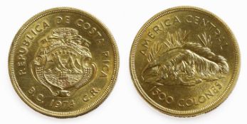 Coins, Costa Rica,