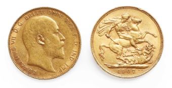 Coins, Great Britain, Edward VII (1901-1910),
