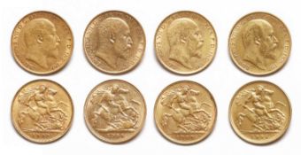 Coins, Great Britain, Edward VII (1901-1910),