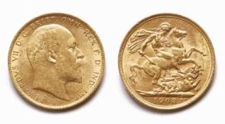 Coins, Great Britain, Edward VII (1901-1910),