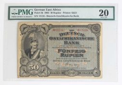 Notes, German East Africa,