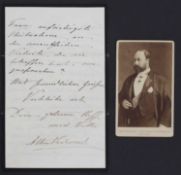 King Edward VII as the Prince of Wales,