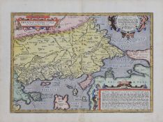 [Map of Greece, Turkey, Etc.]- Ortelius, A: