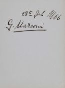 Guglielmo Marconi,