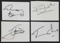 Four film stars,