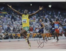 Fourteen sport signed 10 x 8in photos,