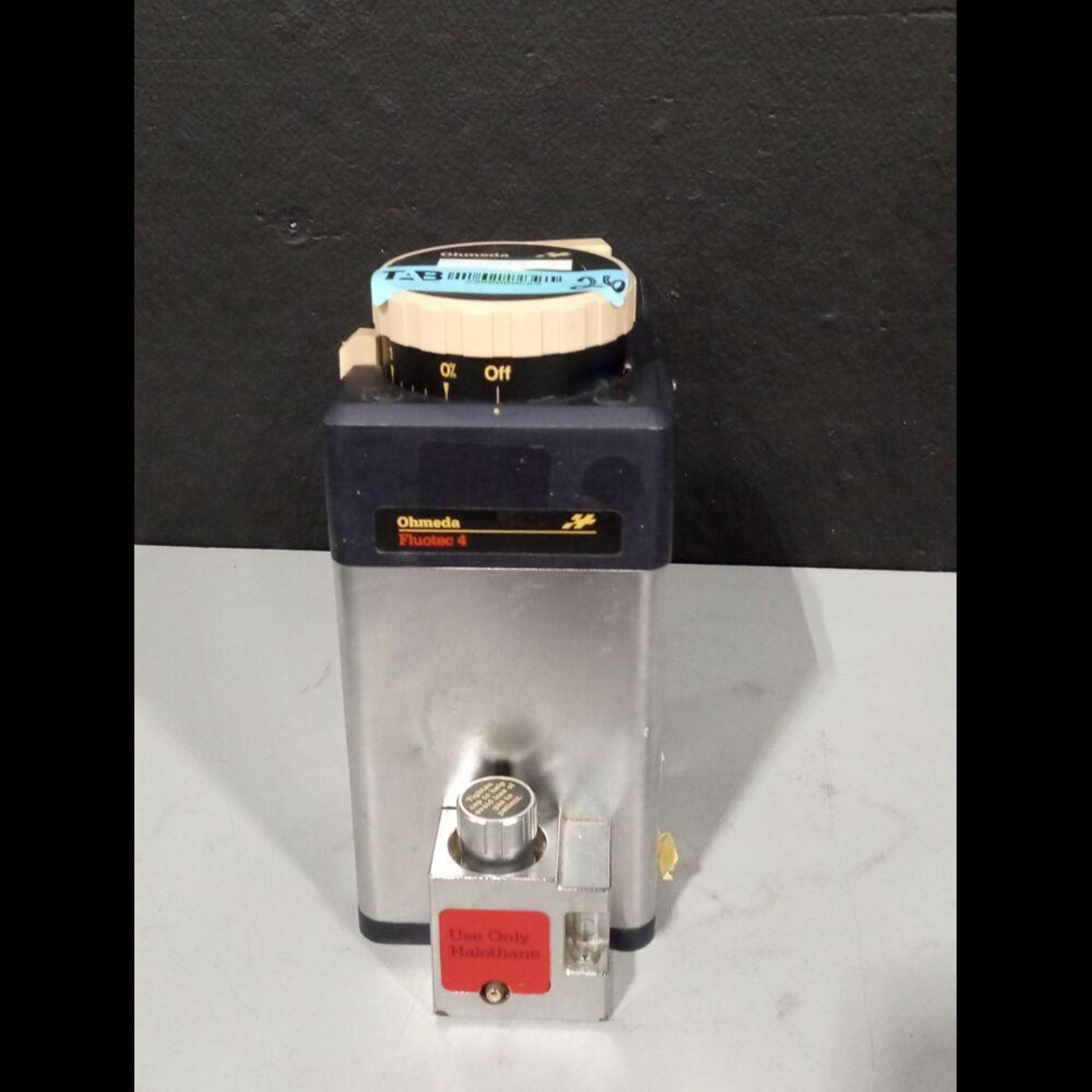 OHMEDA FLUOTEC 4 HALOTHANE VAPORIZER