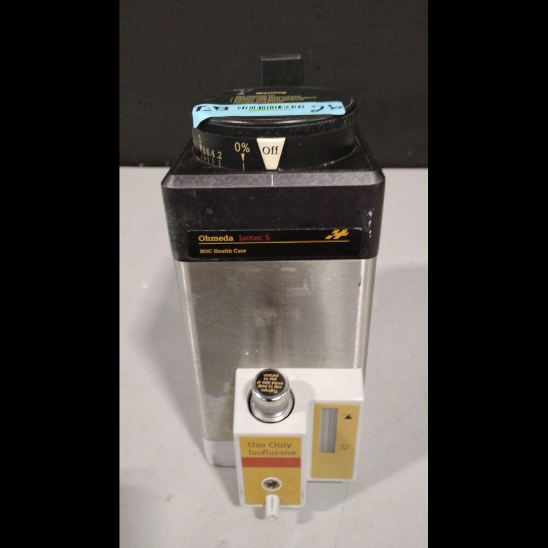 DATEX-OHMEDA ISOTEC 5 ISOFLURANE VAPORIZER
