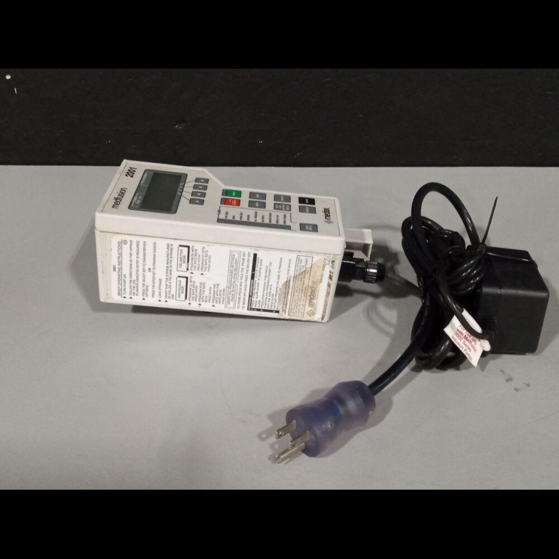 MEDEX INC. MEDFUSION 2001 INFUSION PUMP - Image 4 of 4