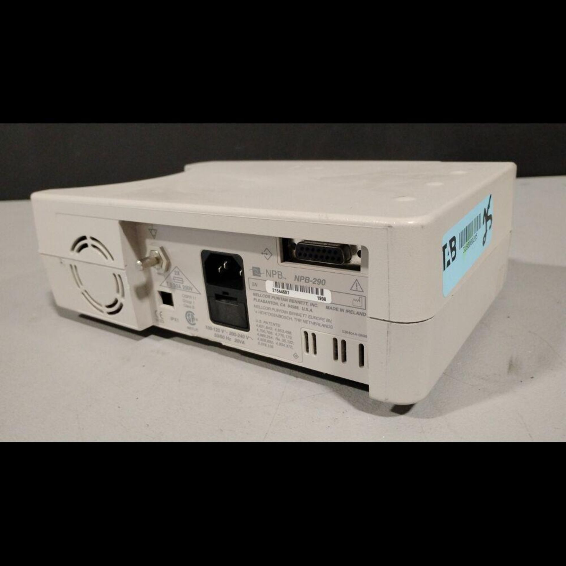 NELLCOR NBP-290 PULSE OXIMETER - Image 6 of 6