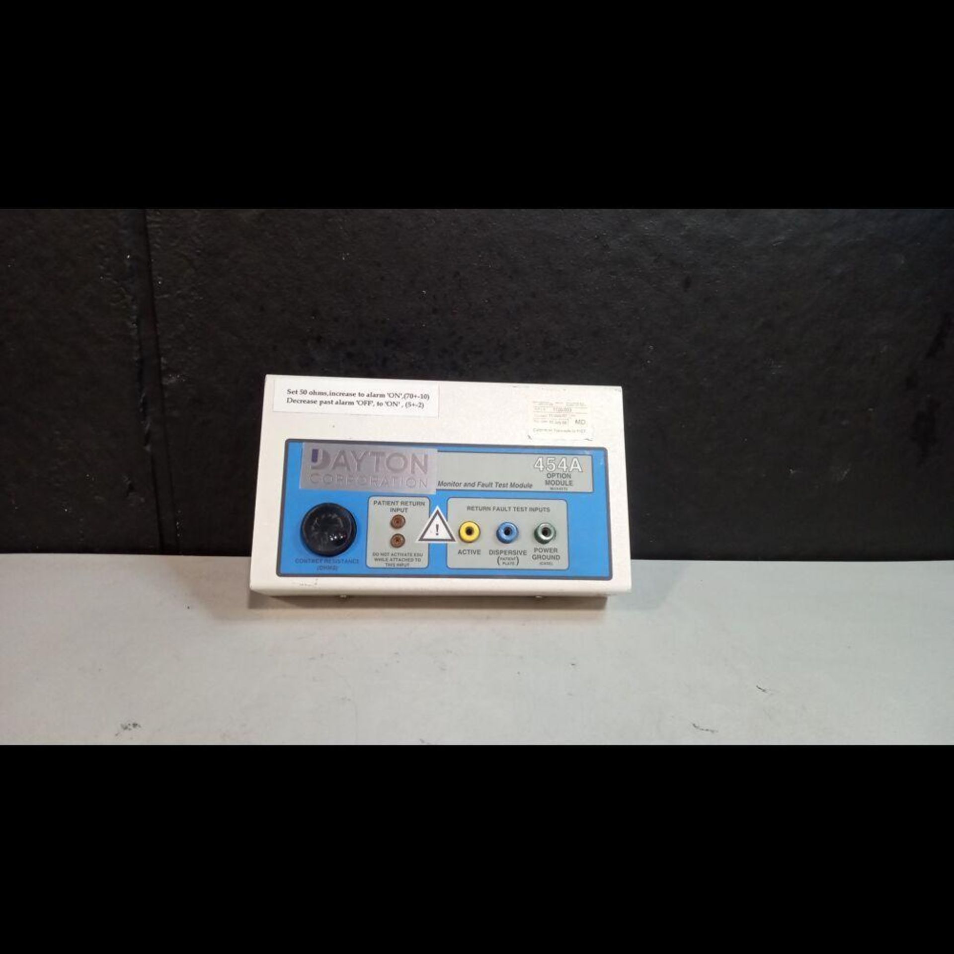 DAYTON CORPORATION 454A OPTION MODULE