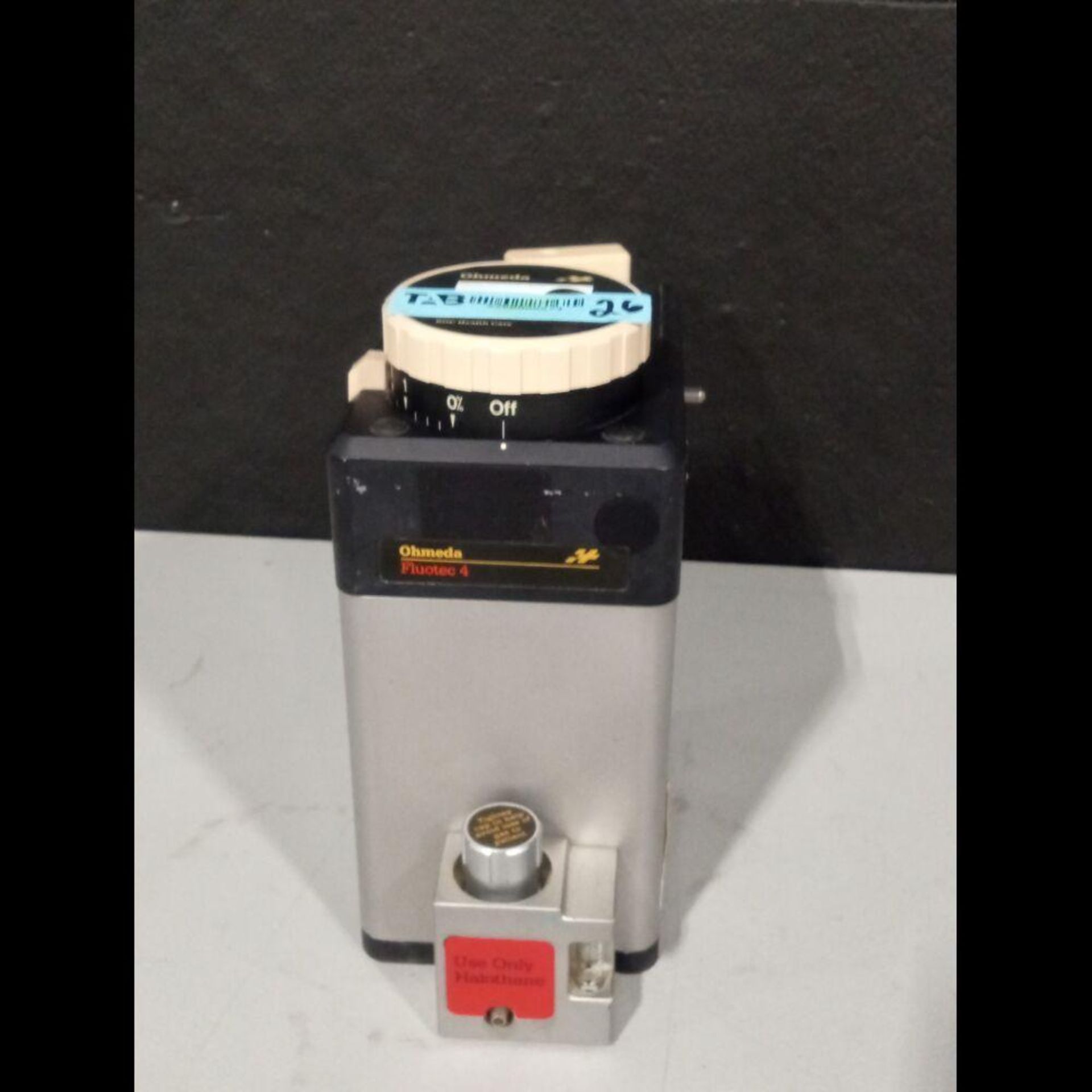 OHMEDA FLUOTEC 4 HALOTHANE VAPORIZER
