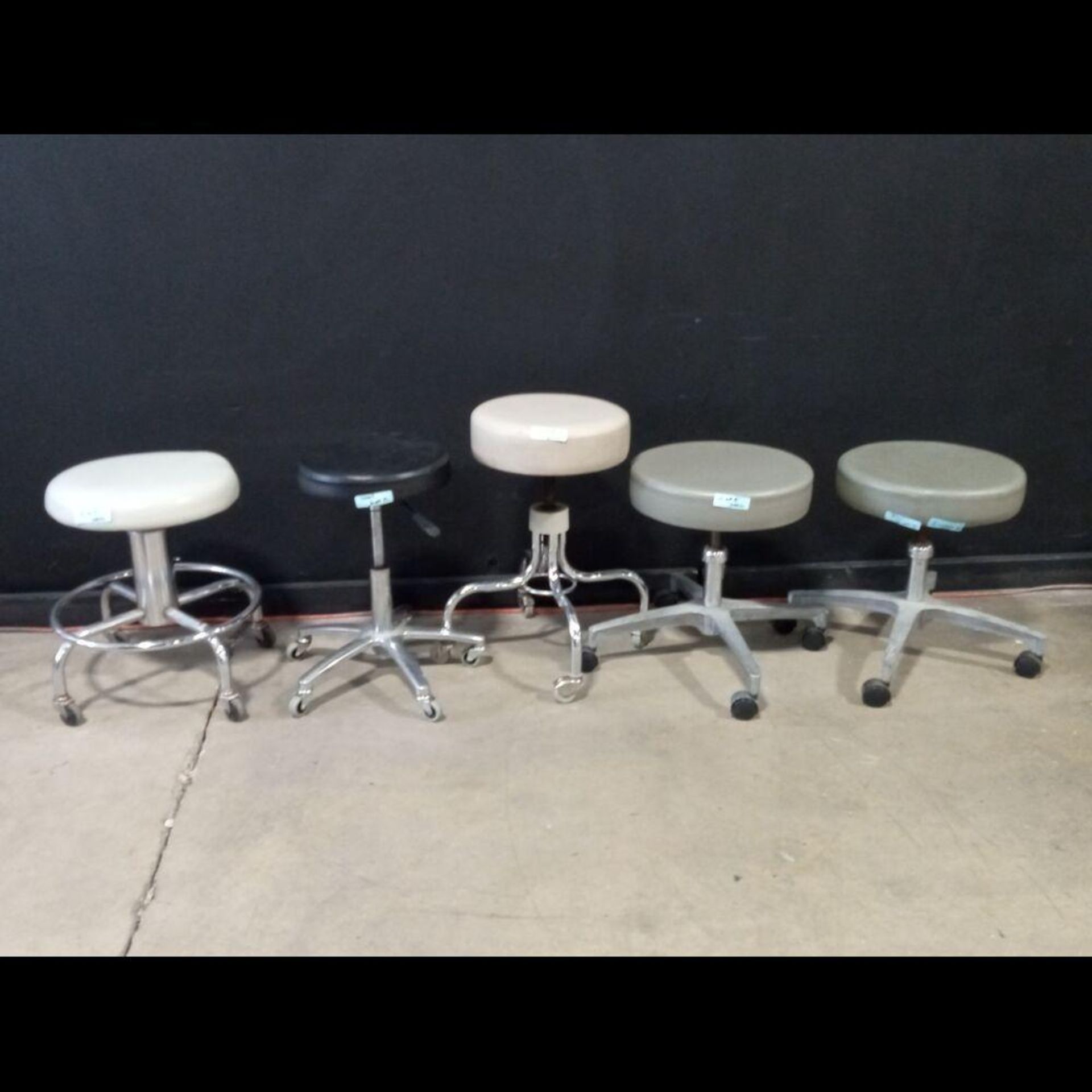 LOT OF EXAM STOOLS