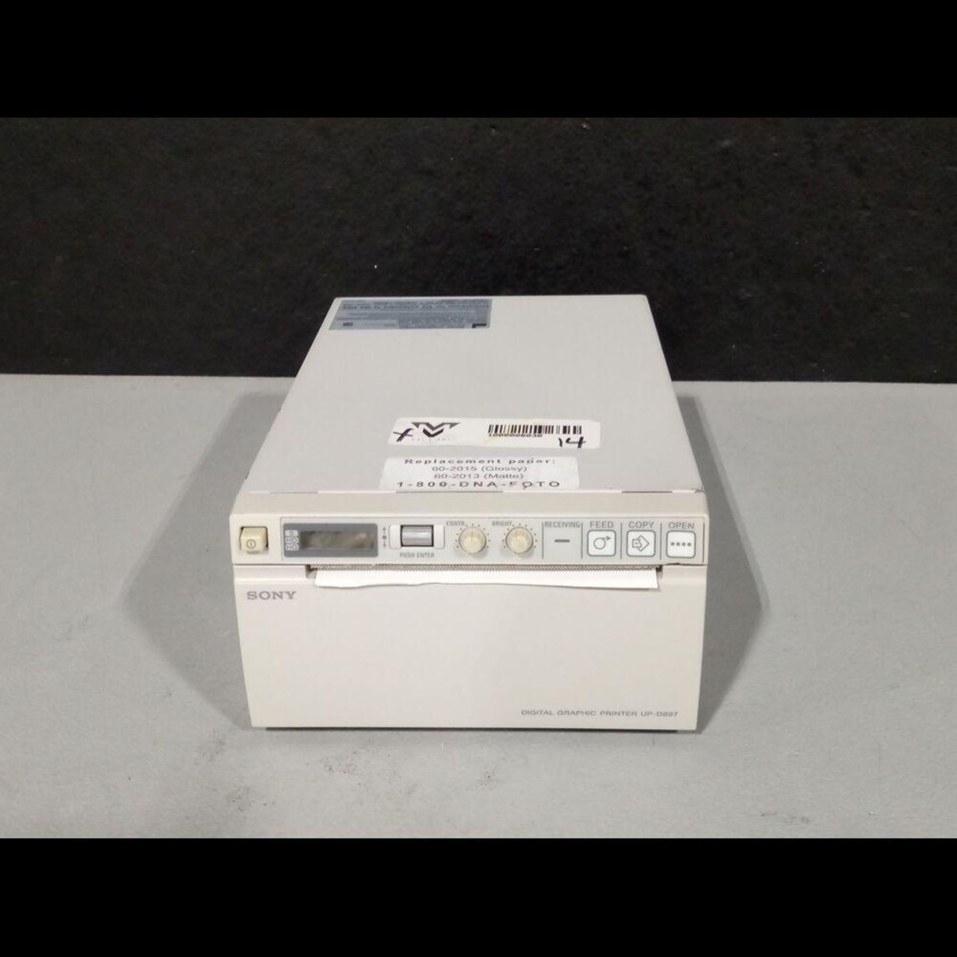 SONY UP-D897 DIGITAL GRAPHIC PRINTER