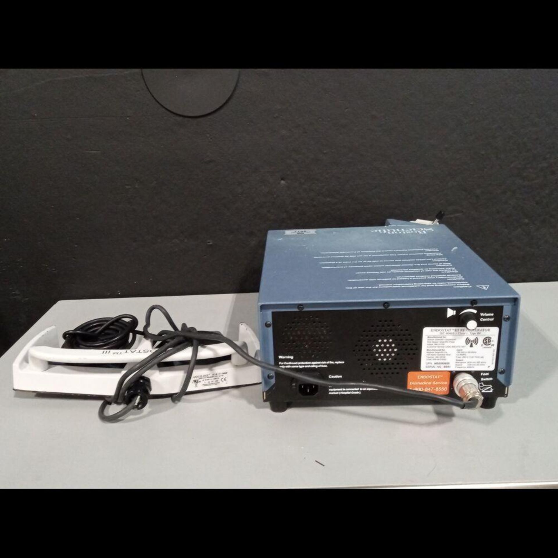 BOSTON SCIENTIFIC ENDOSTAT III ESU SYSTEM WITH FOOTSWITCH - Image 3 of 4