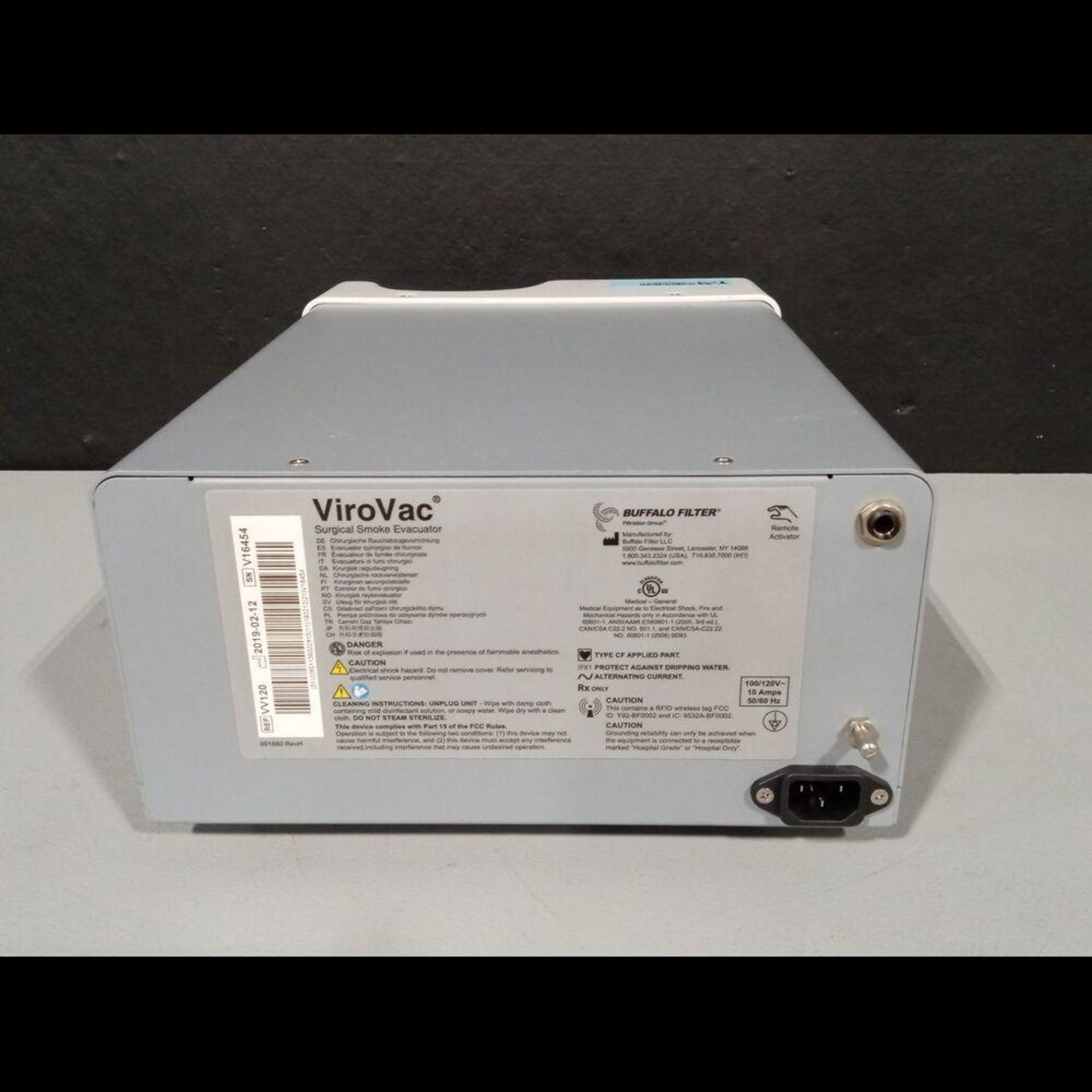 BUFFALO FILTER VIROVAC SMOKE EVACUATION SYSTEM - Image 3 of 4