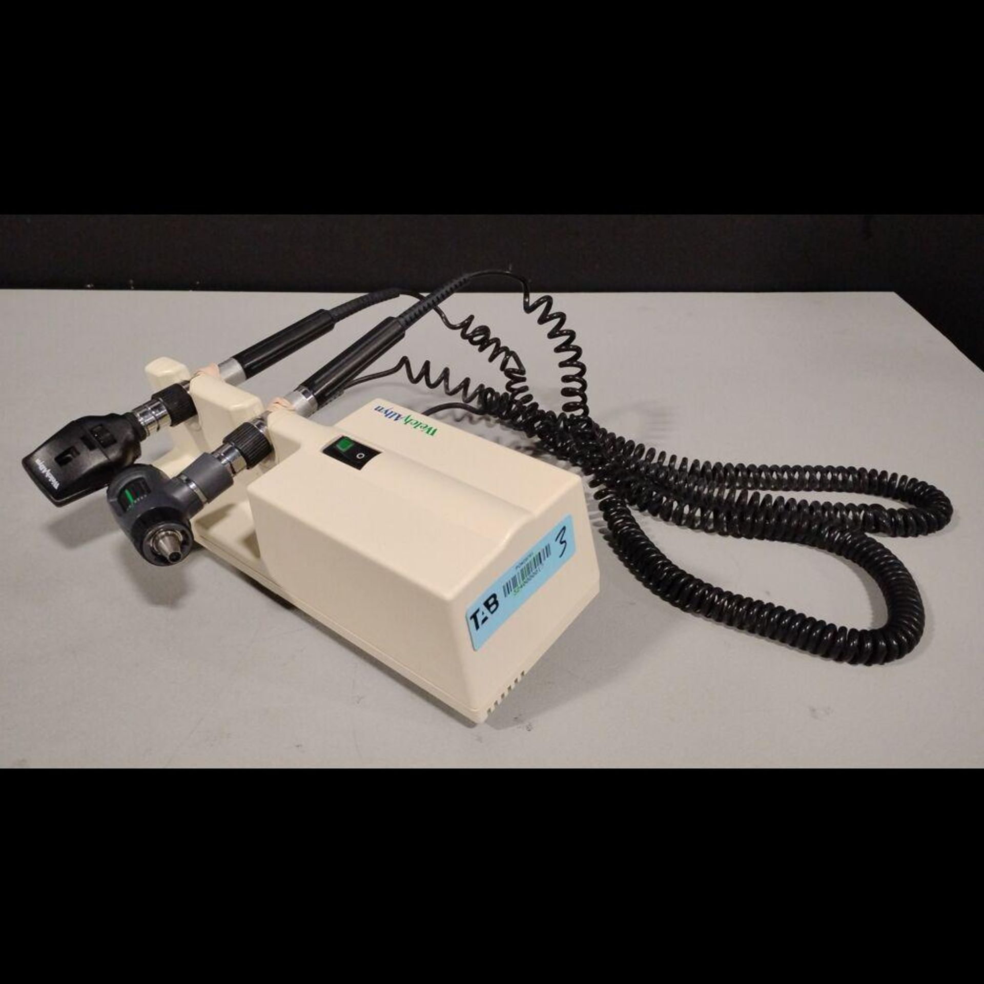 WELCH ALLYN 23810/11710 OTO/OPTHALMOSCOPE & 767 SERIES TRANSFORMER