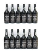 Dow's 1977 Vintage Port (twelve bottles)