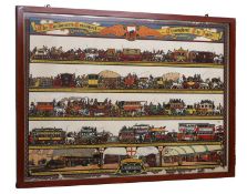 After Richard T Cooper (1884-1957): A Vintage Colour Advertising Poster: THE LONDONER'S TRANSPORT