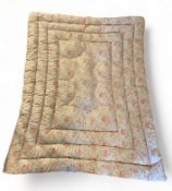 Two pairs of vintage style cotton floral child's eiderdowns