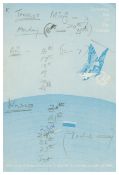 Freddie Mercury Handwritten 1974 Sheer Heart Attack Notes (UK)