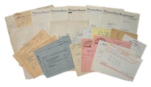 Sun Records 1950s/1960s Correspondence & Invoices (USA)