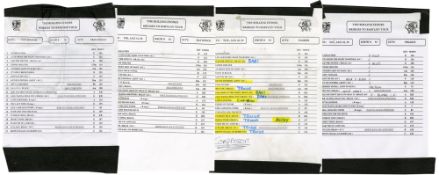 The Rolling Stones 1998 Bridges To Babylon Tour Set Lists (UK)