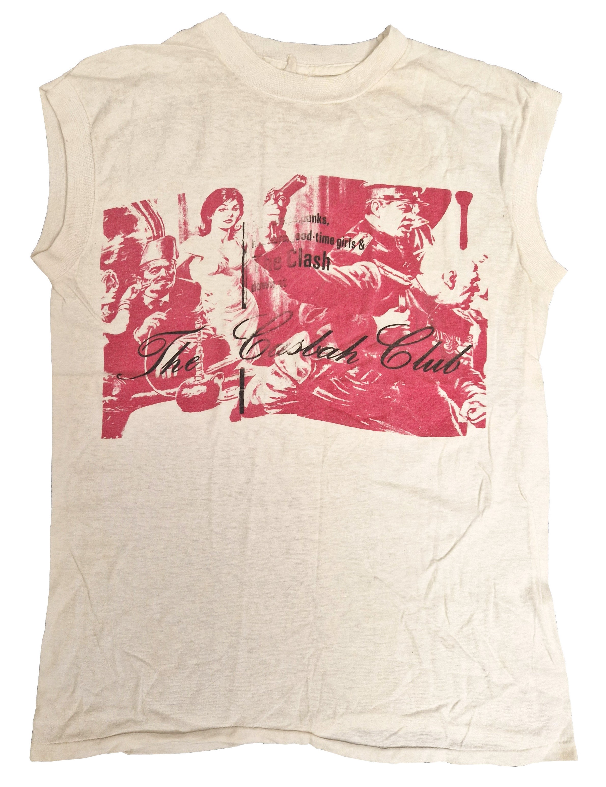 The Clash Casbah Club Sleeveless Shirt (UK)