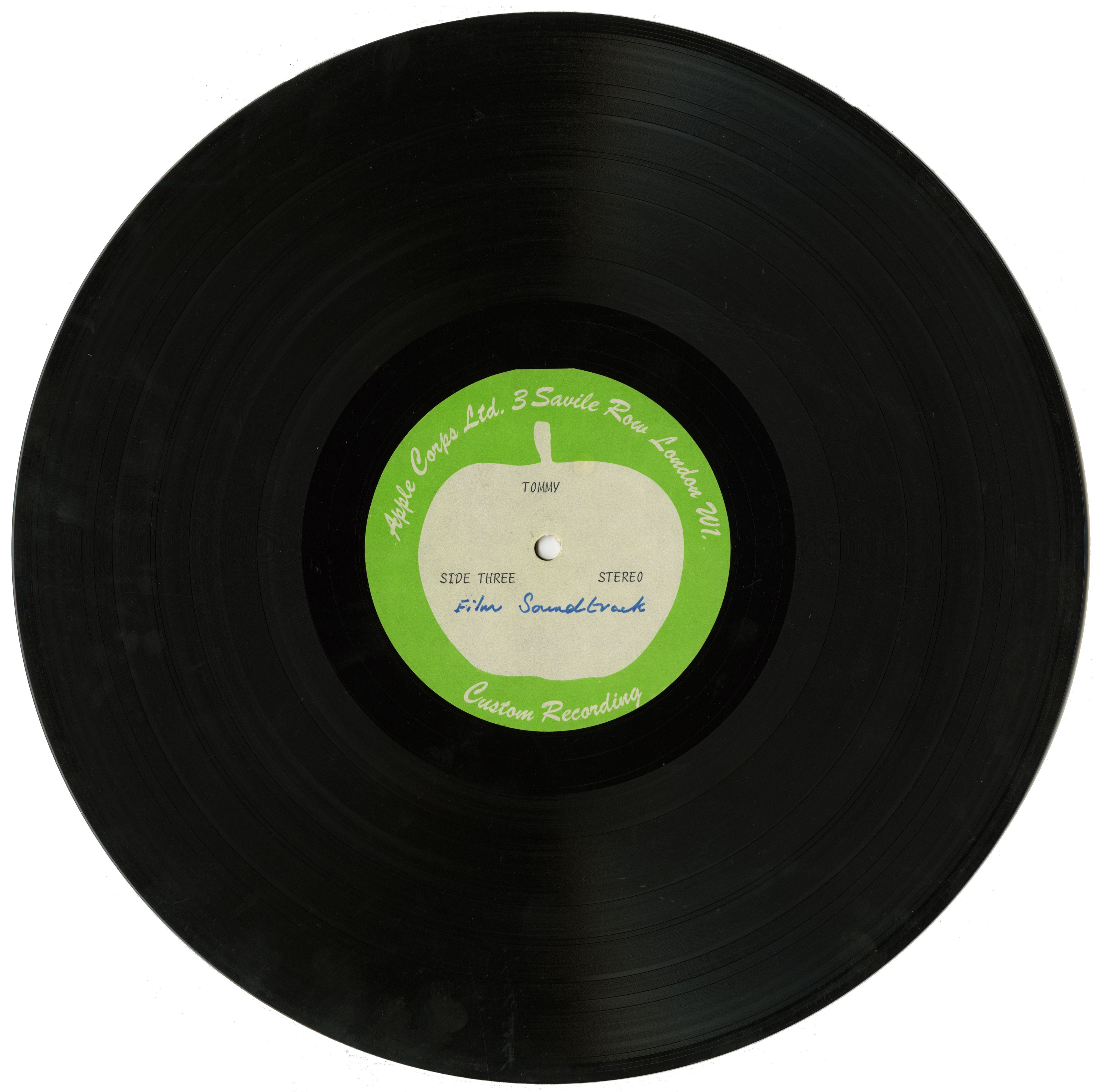 The Who 1974 Tommy Soundtrack Apple Corps Acetates - Image 2 of 2