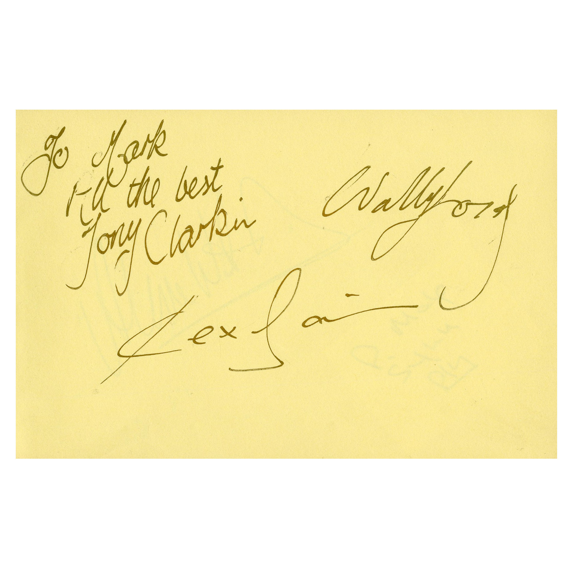New Order, Thin Lizzy, Johnny Cash & Others Autograph Book (UK) - Image 41 of 50
